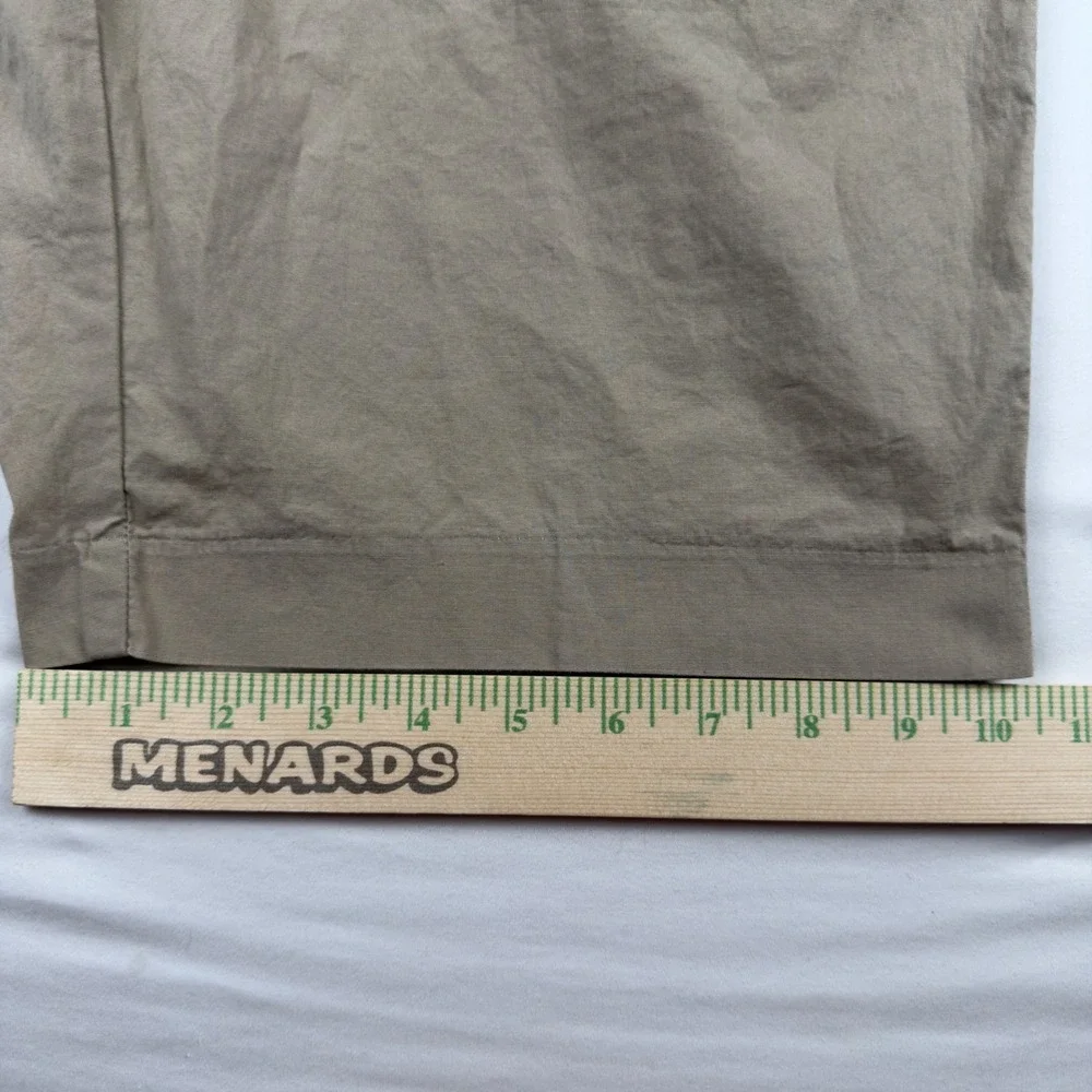 Fairway & Greene Mens Golf Chino Shorts Khaki Tan Stretch Cotton Size 34 W34